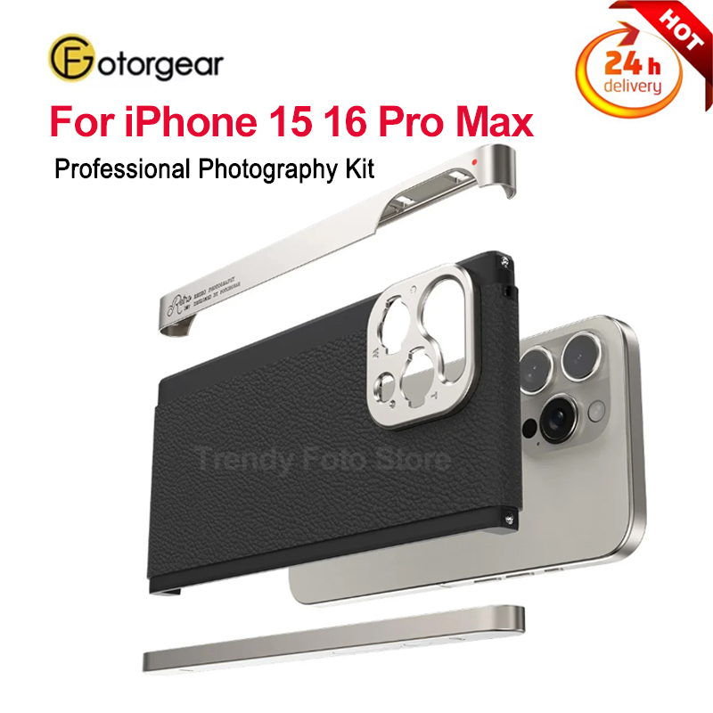 Photography With Iphone 15 - Kit de photographie professionnel Fotorgear avec