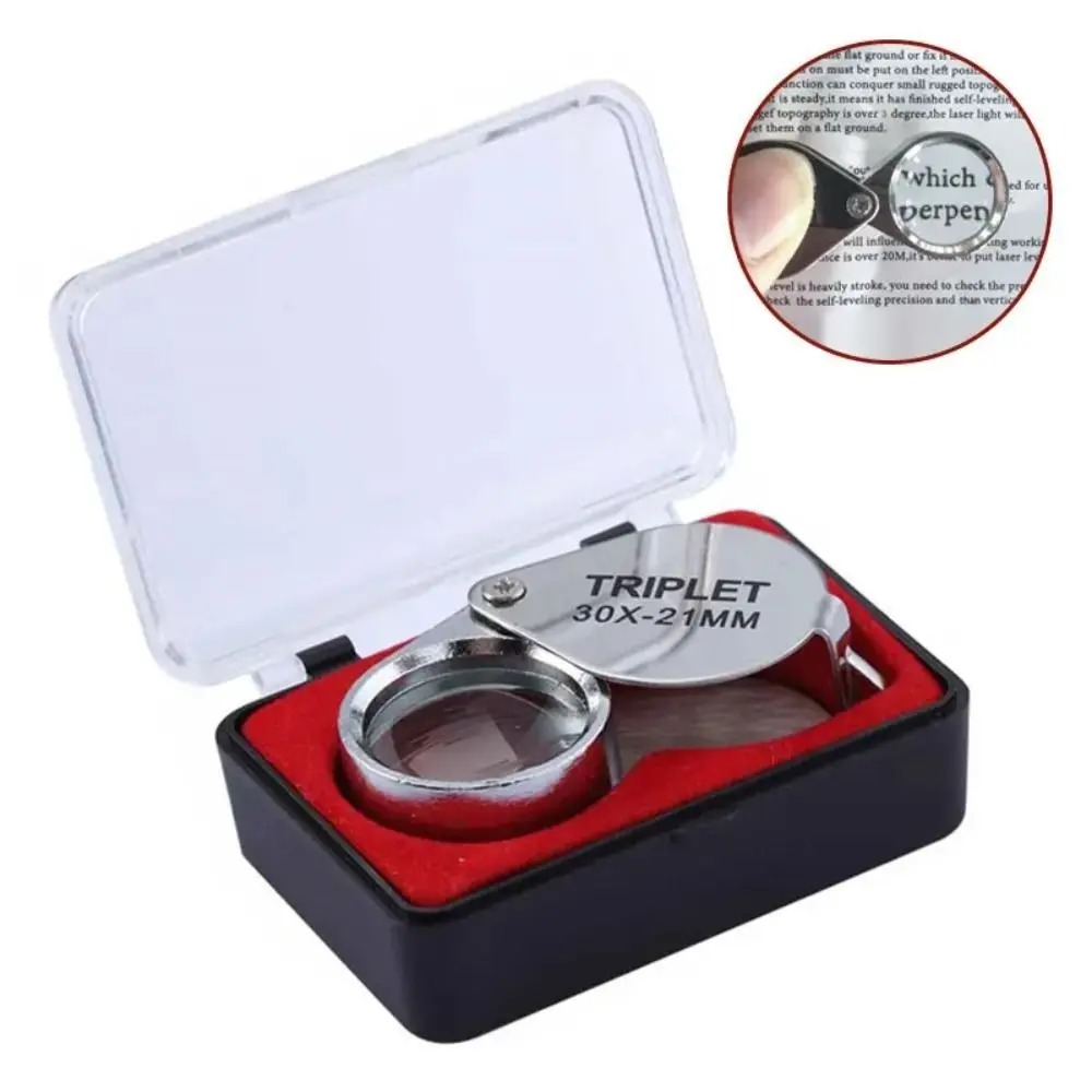 Eye Piece Magnifier - Loupe de poche 10-30X, Loupe de