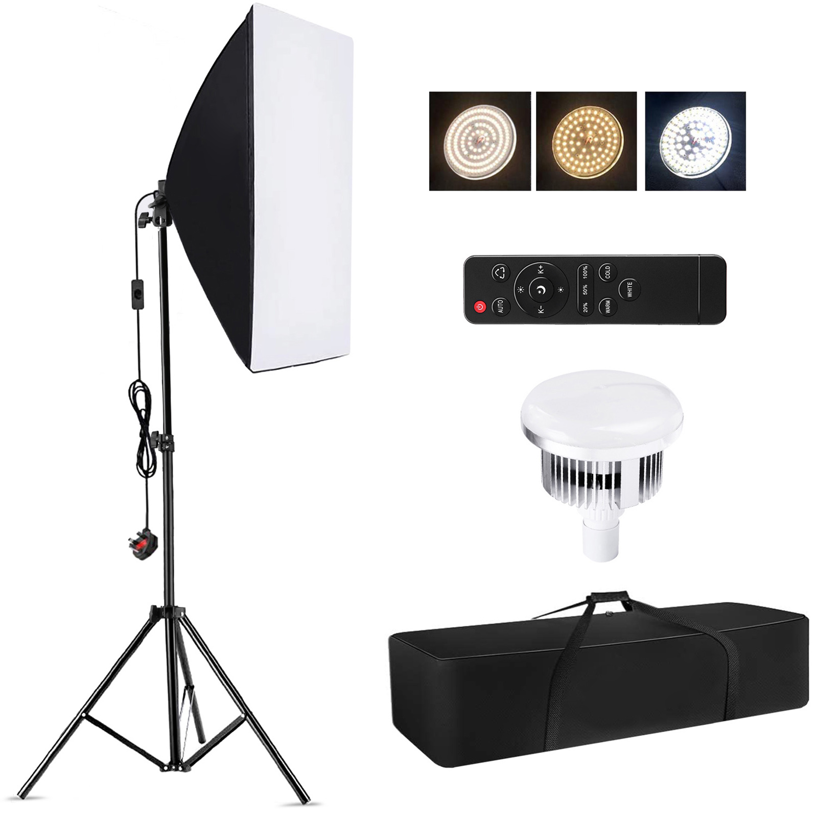 Photography Treatment - Kit d'éclairage photo Camnoon Studio avec