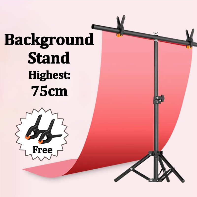 Backdrop Stand Kit - Support d'arrière-plan de photographie en forme
