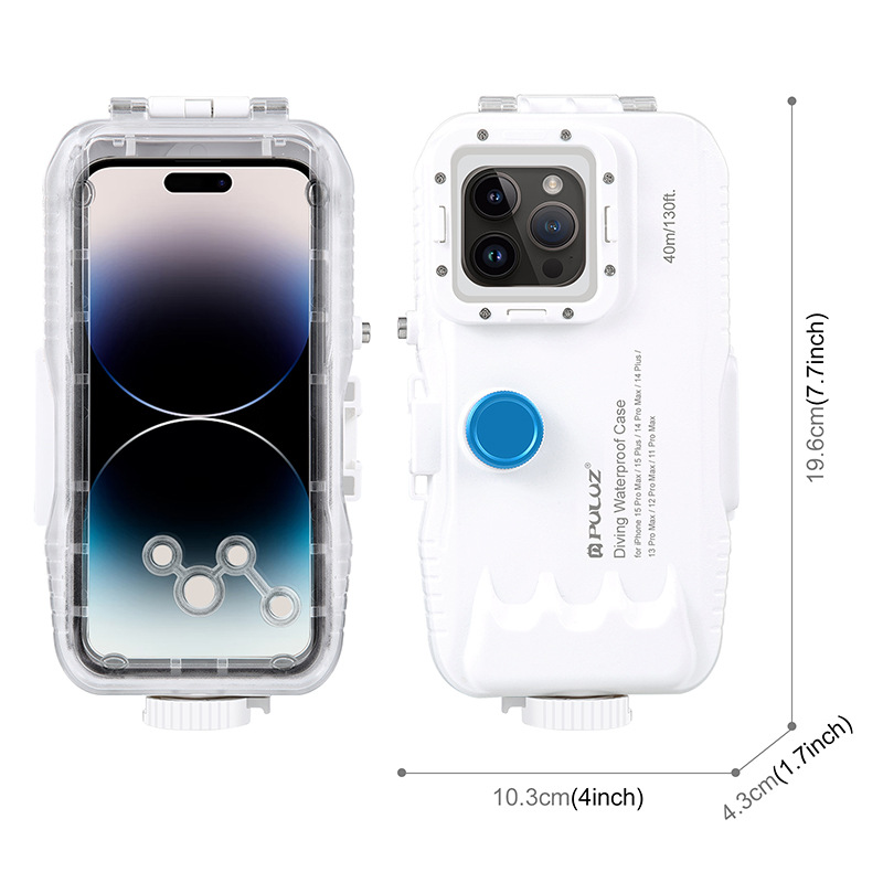 Photography With Iphone 15 - Coque étanche 40M pour iPhone 16/15