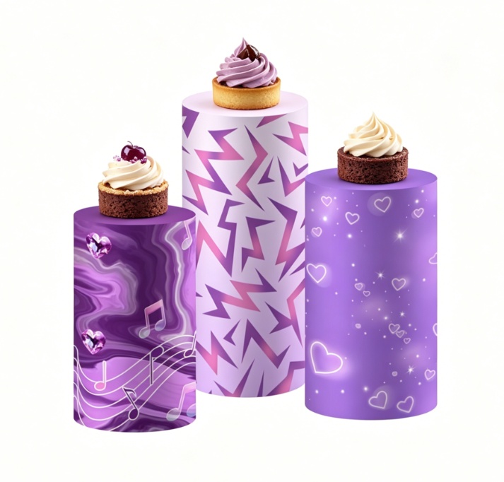 Backdrop Stand Kit - Supports cylindriques pour notes de musique