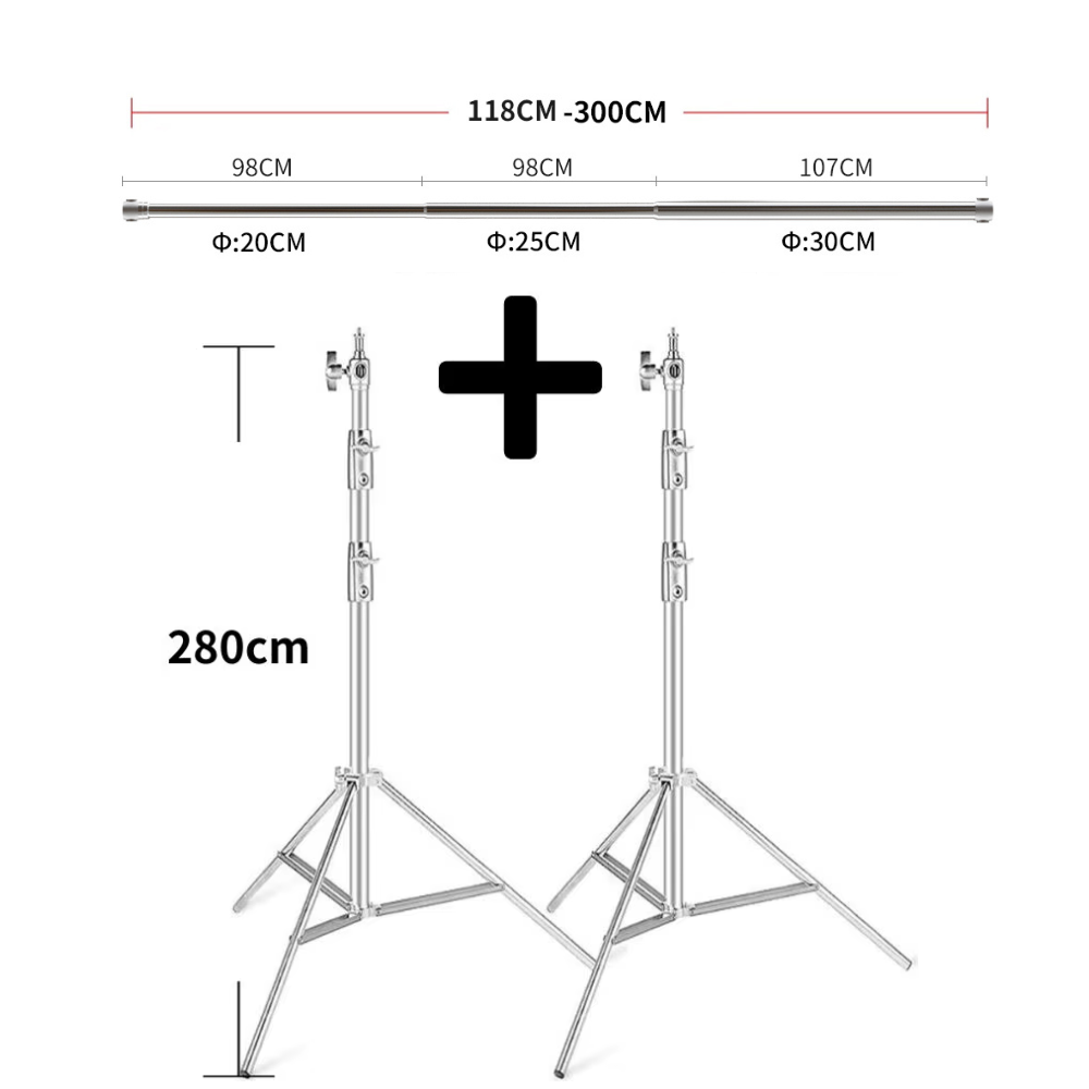 Backdrop Stand Kit - Système de support de fond de
