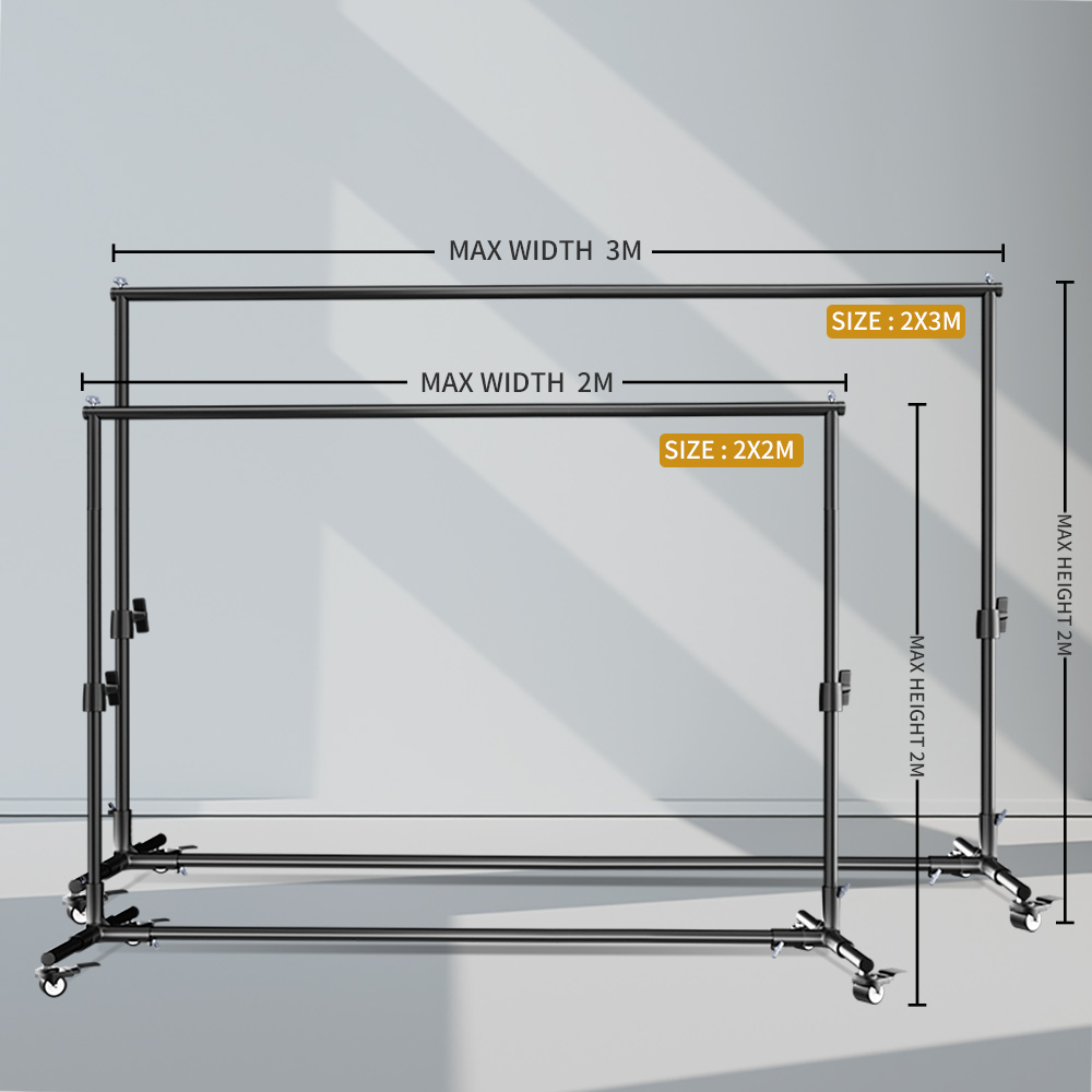 Backdrop Stand Kit - Support de fond photo SH 2x2m