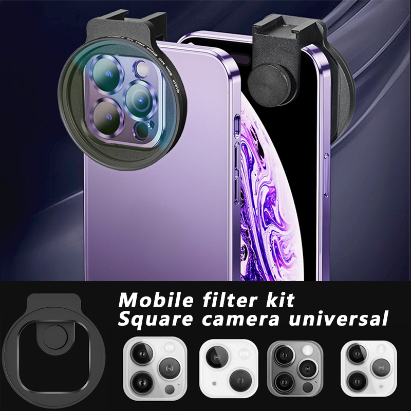 Photography With Iphone 15 - Kit de filtre évasé Black Star