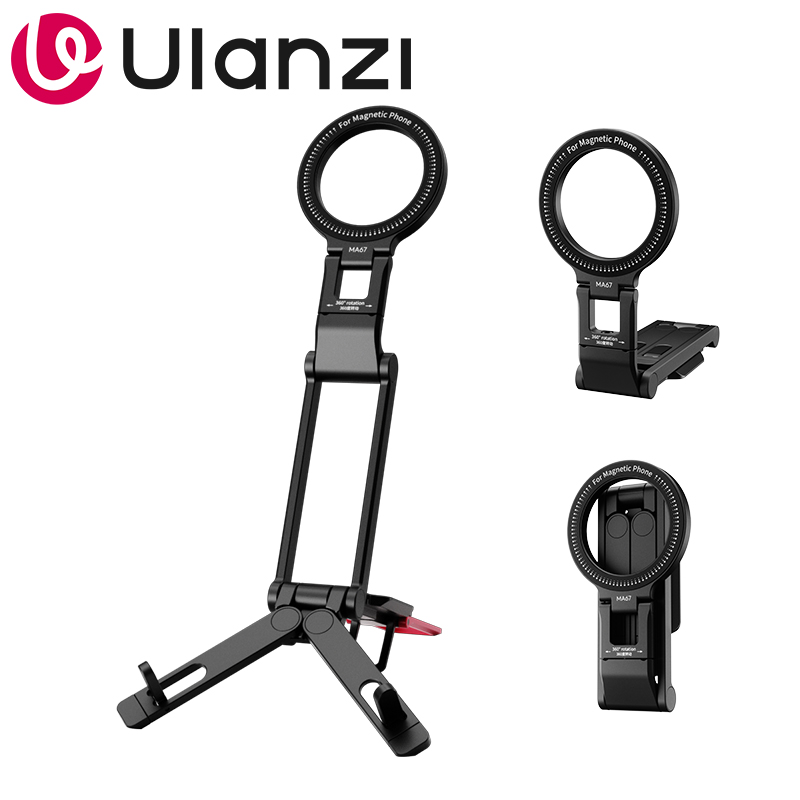 Photography With Iphone 15 - Support de téléphone magnétique pliable Ulanzi