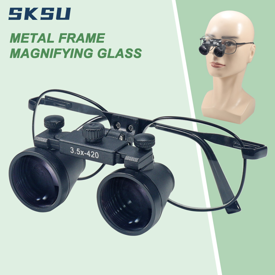 Eye Piece Magnifier - Loupe médicale de laboratoire dentaire, loupe