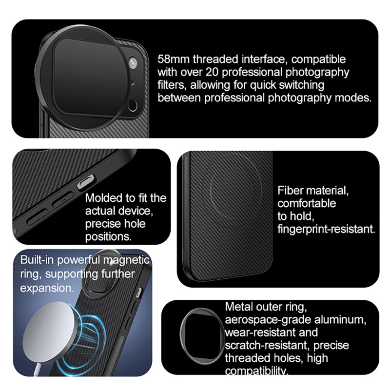 Kit de filtre de téléphone por - Photography Kit avis et prix