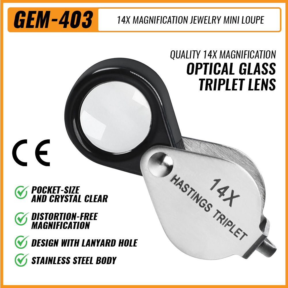 Loupe de bijoutier 14X, boucle - Eye Piece Magnifier avis et prix