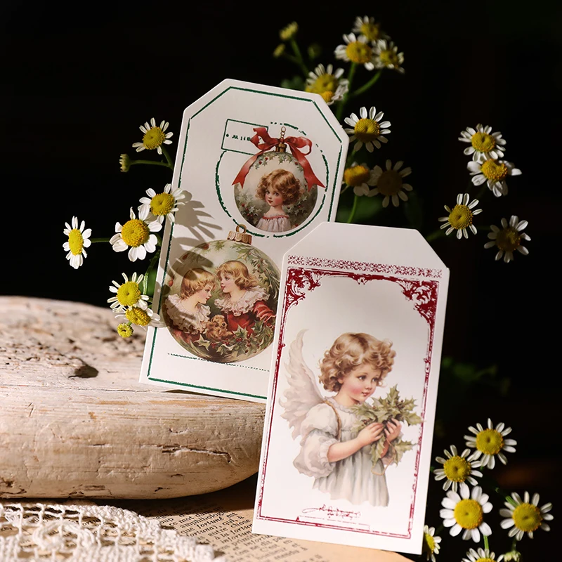 Autocollants vintage de Noël,  - Photography Journal avis et prix