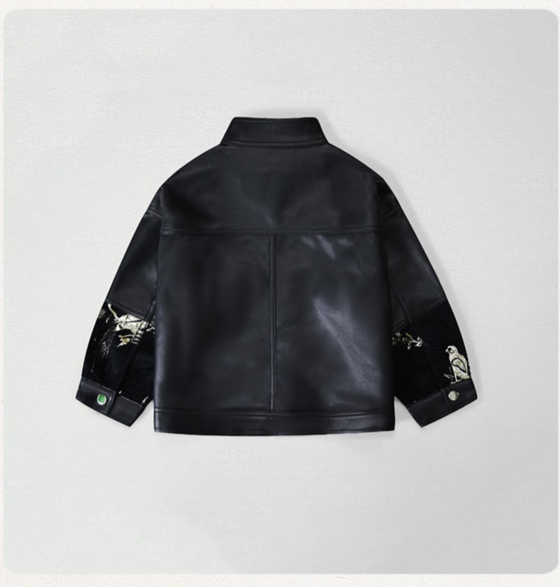 Veste de moto en cuir Pu brodé - Photography Of The Year avis et prix