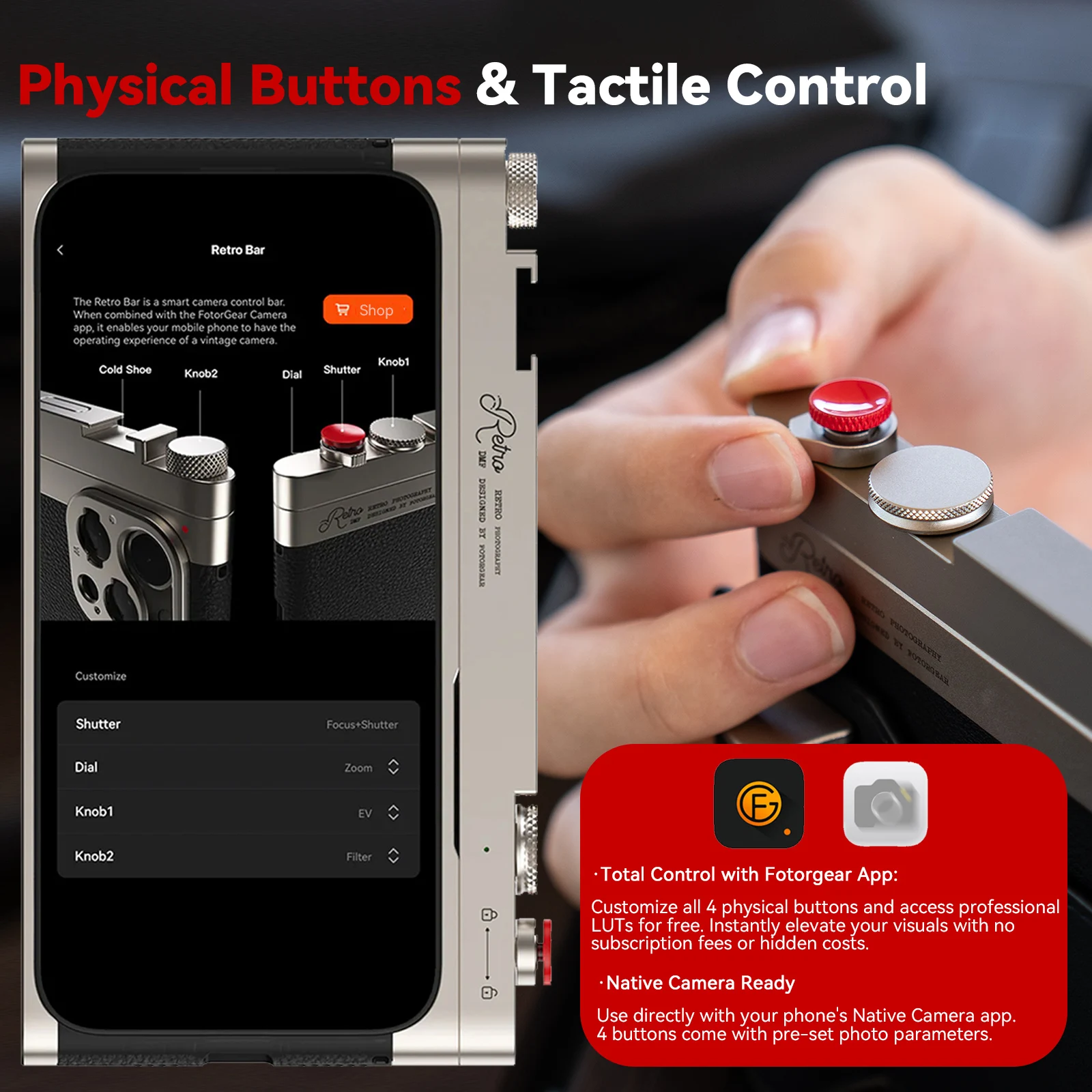 Kit de photographie rétro FG F - Photography With Iphone 15 avis et prix
