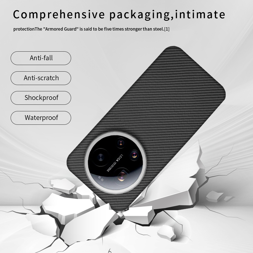 Étui de téléphone en fibre de  - Photography Xiaomi 17 Ultra avis et prix