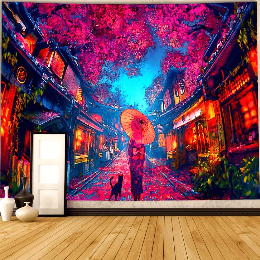 Tapisserie murale VIKAMA Cyber - Photography Urban avis et prix