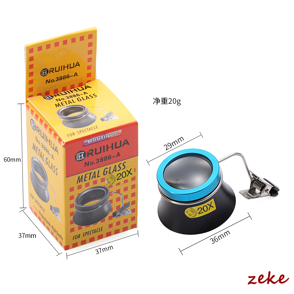 Loupe de lunettes 5X 10X 20X,  - Eye Piece Magnifier avis et prix