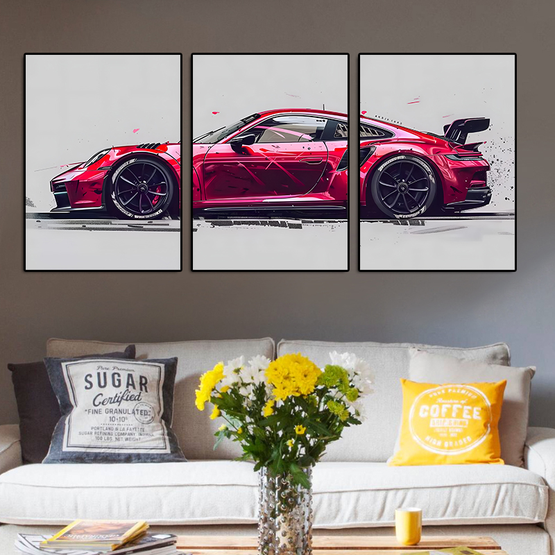 Lot de 3 affiches de supercars - Photography Kit avis et prix
