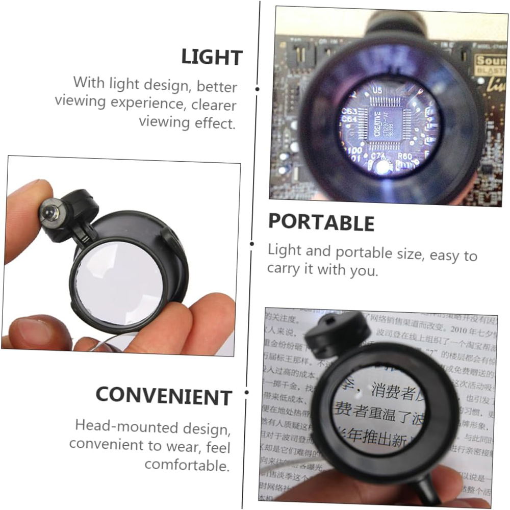 Loupe frontale portable 15X av - Eye Piece Magnifier avis et prix