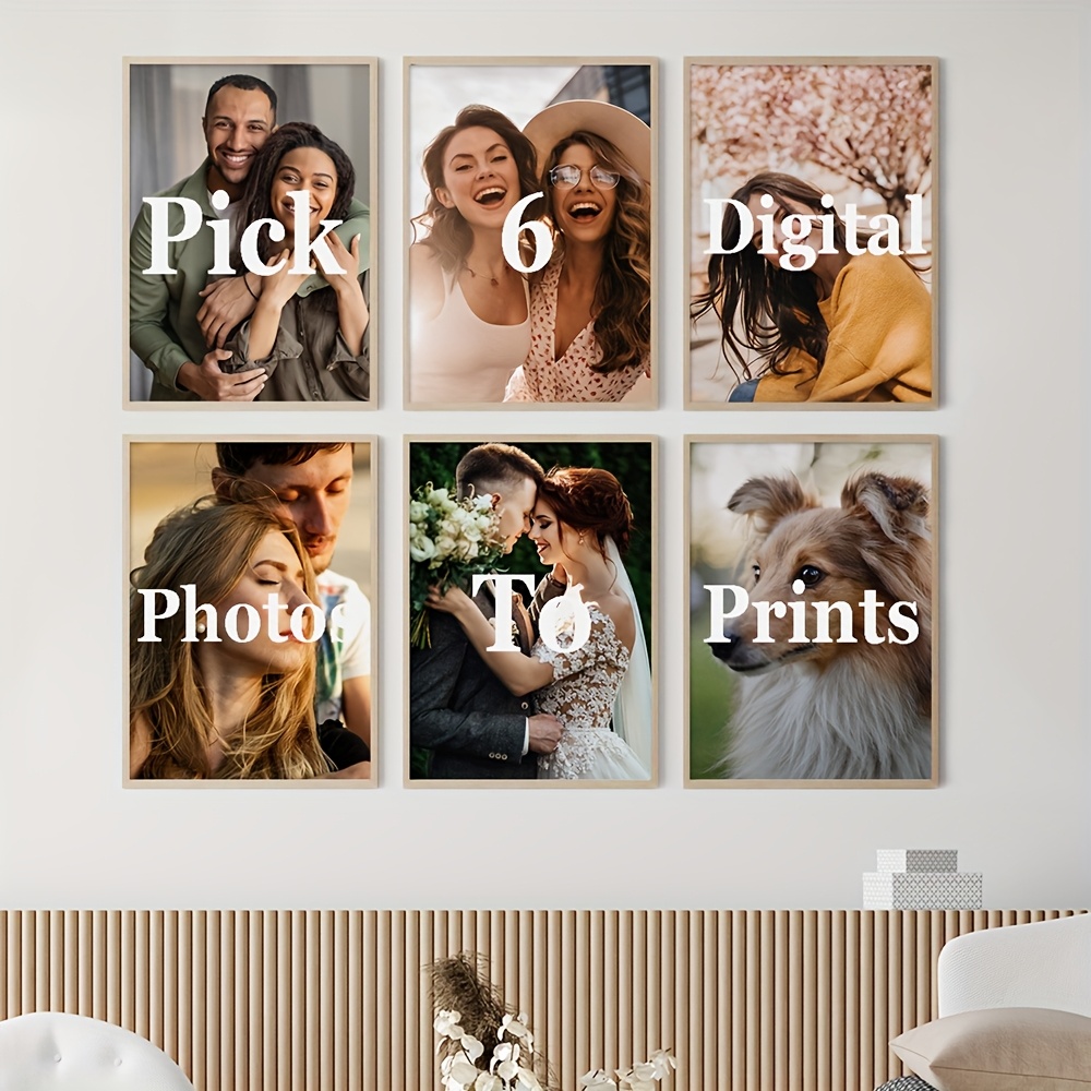 Lot de 6 impressions sur toile - Photography Kit avis et prix